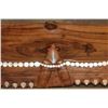 Image 4 : Hand Carved Wooden Tray with Mother of Pearl Inlay and detailed Birds, believed to be Maori