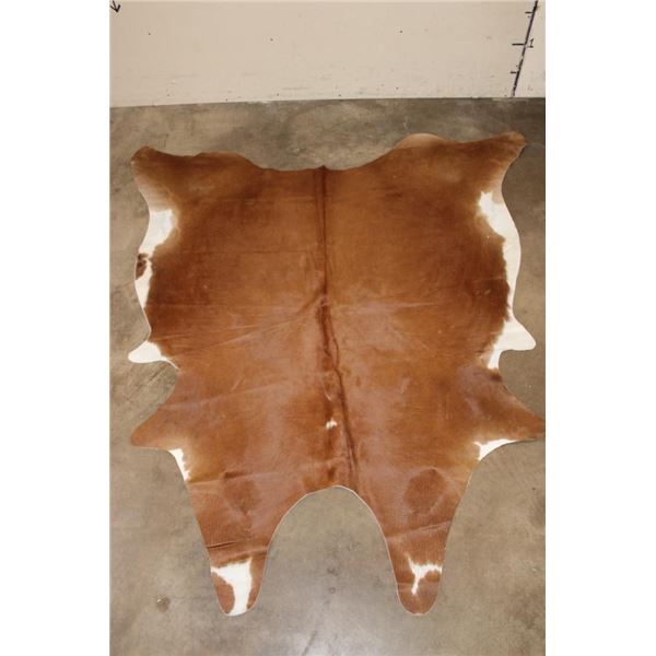 *Brand New* Brown and White COW HIDE