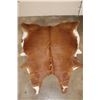 Image 1 : *Brand New* Brown and White COW HIDE