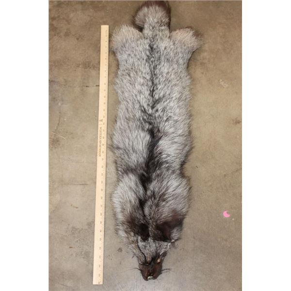 Nice and Soft SILVER FOX Cross Hide