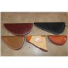 Image 12 : (5) Leather Handgun/Pistol Cases (ONE$)