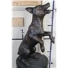 Image 1 : *BIG* BRONZE DOG Sculpture, Weight 12lbs