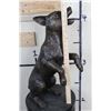 Image 2 : *BIG* BRONZE DOG Sculpture, Weight 12lbs