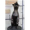 Image 3 : *BIG* BRONZE DOG Sculpture, Weight 12lbs