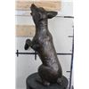 Image 7 : *BIG* BRONZE DOG Sculpture, Weight 12lbs