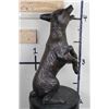 Image 9 : *BIG* BRONZE DOG Sculpture, Weight 12lbs