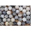 Image 5 : 12lbs 5oz of ONYX Semi-Polished Mineral Spheres from Mexico (ONE$)