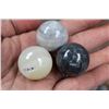 Image 6 : 12lbs 5oz of ONYX Semi-Polished Mineral Spheres from Mexico (ONE$)