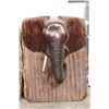Image 2 : Hand Carved Ironwood or Leadwood ELEPHANT Book Ends from Zimbabwe