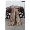 Image 7 : Hand Carved Ironwood or Leadwood ELEPHANT Book Ends from Zimbabwe