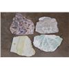 Image 1 : (4) Different Mineral Slices (ONE$)