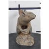 Image 3 : BRONZE SQUIRREL with an Acorn Sculpture, Weight 4lbs