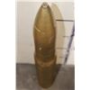 Image 7 : Original Inert 90mm U.S. Military Brass Artillery Shell