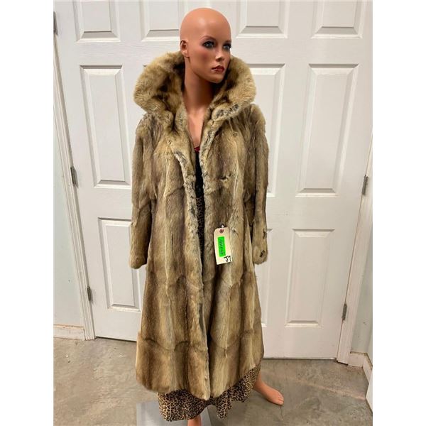 *Rarely Seen* European STONE MARTEN Fur Coat