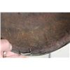 Image 9 : Original (Early) WW2 Fixed Bale U.S. M1 Steel Combat Helmet Shell with Combat Damage