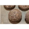 Image 5 : (5) Antique Civil War Era Canister Grapeshot IRON CANNON BALLS Used by the Confederate Army (ONE$)