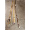 Image 9 : Very Old Indigenous African TRIBAL BOW with 4 Arrows with Bone or Wood Points