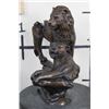 Image 6 : BRONZE LION and LIONESS Sculpture, Weight 14lbs