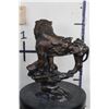 Image 8 : BRONZE LION and LIONESS Sculpture, Weight 14lbs