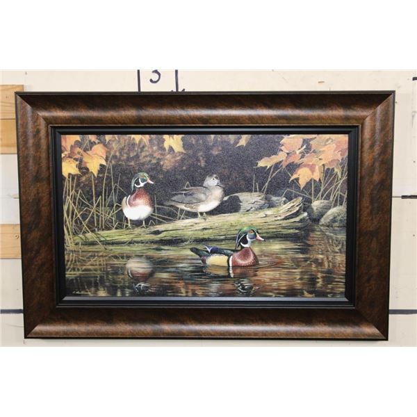 "Backwater Woodies" Giclee Signed and Numbered by artist Robert Hautman
