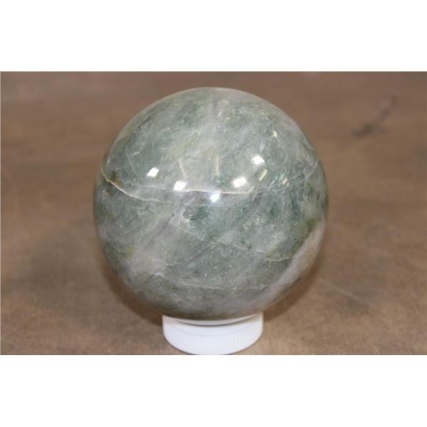 4 lb Polished Green AVENTURINE Mineral Sphere