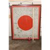 Image 2 : Original WW2 Japanese Silk Yosegaki Hinomaru "Good Luck" Flag signed from the 1940s (Double sided)
