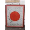 Image 9 : Original WW2 Japanese Silk Yosegaki Hinomaru "Good Luck" Flag signed from the 1940s (Double sided)