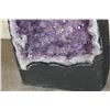 Image 5 : Big 61 lb Deep Purple AMETHYST Crystal Geode Cathedral