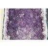 Image 7 : Big 61 lb Deep Purple AMETHYST Crystal Geode Cathedral