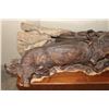 Image 8 : Huge Original Hand-carved Leadwood Sculpture of 3 CAPE BUFFALO by artist Robert Nzali