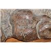 Image 13 : XXL Original Leadwood Carving of a CAPE BUFFALO by artist Robert Nzali