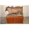 Image 18 : XXL Original Leadwood Carving of a CAPE BUFFALO by artist Robert Nzali
