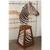 Image 3 : ZEBRA Pedestal Mount with 4 ZEBRA Hide Panels on its Wooden Base