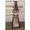 Image 8 : ZEBRA Pedestal Mount with 4 ZEBRA Hide Panels on its Wooden Base