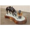 Image 3 : "The Rescue" Original BRONZE Sculpture by artist Dick Spirup. Numbered 3/35 with a COA