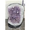 Image 2 : Big 57 lb AMETHYST Crystal Geode Cathedral