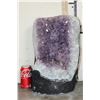Image 3 : Big 57 lb AMETHYST Crystal Geode Cathedral