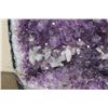 Image 6 : Big 57 lb AMETHYST and Clear Quartz Crystal Geode Cathedral