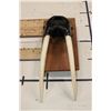 Image 5 : Antique Upper WALRUS Skull on a Wooden Plaque