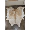 Image 1 : *Brand New* XL Champagne and White Brindle COW HIDE