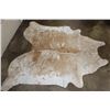 Image 2 : *Brand New* XL Champagne and White Brindle COW HIDE