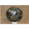 Image 1 : Big 9 lb Polished LABRADORITE Semi-precious Mineral Sphere
