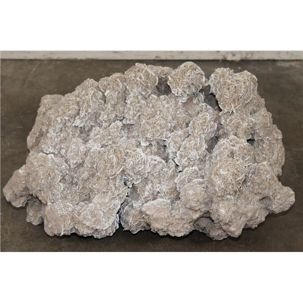 XXL 40 lb "Desert Rose" GYPSUM and Selenite Crystal Formation