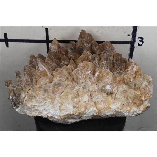 XXL 62lb 10oz Smokey and Honey Dogtooth CALCITE Crystal Cluster Formation