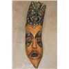 Image 3 : (2) Hand-carved and Hand-painted AFRICAN Tribal MASKS (ONE$)