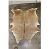 Image 1 : *Brand New* Tan and White COW HIDE