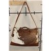 Image 4 : COW HIDE Duffle Bag with the University of Texas Longhorn Logo