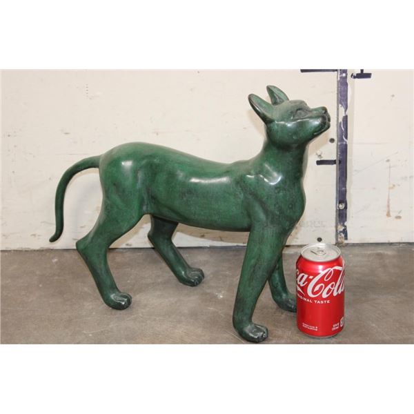 Standing SIAMESE CAT BRONZE Sculpture, Weight: 8 lbs 7 oz