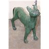 Image 3 : Standing SIAMESE CAT BRONZE Sculpture, Weight: 8 lbs 7 oz