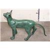 Image 5 : Standing SIAMESE CAT BRONZE Sculpture, Weight: 8 lbs 7 oz